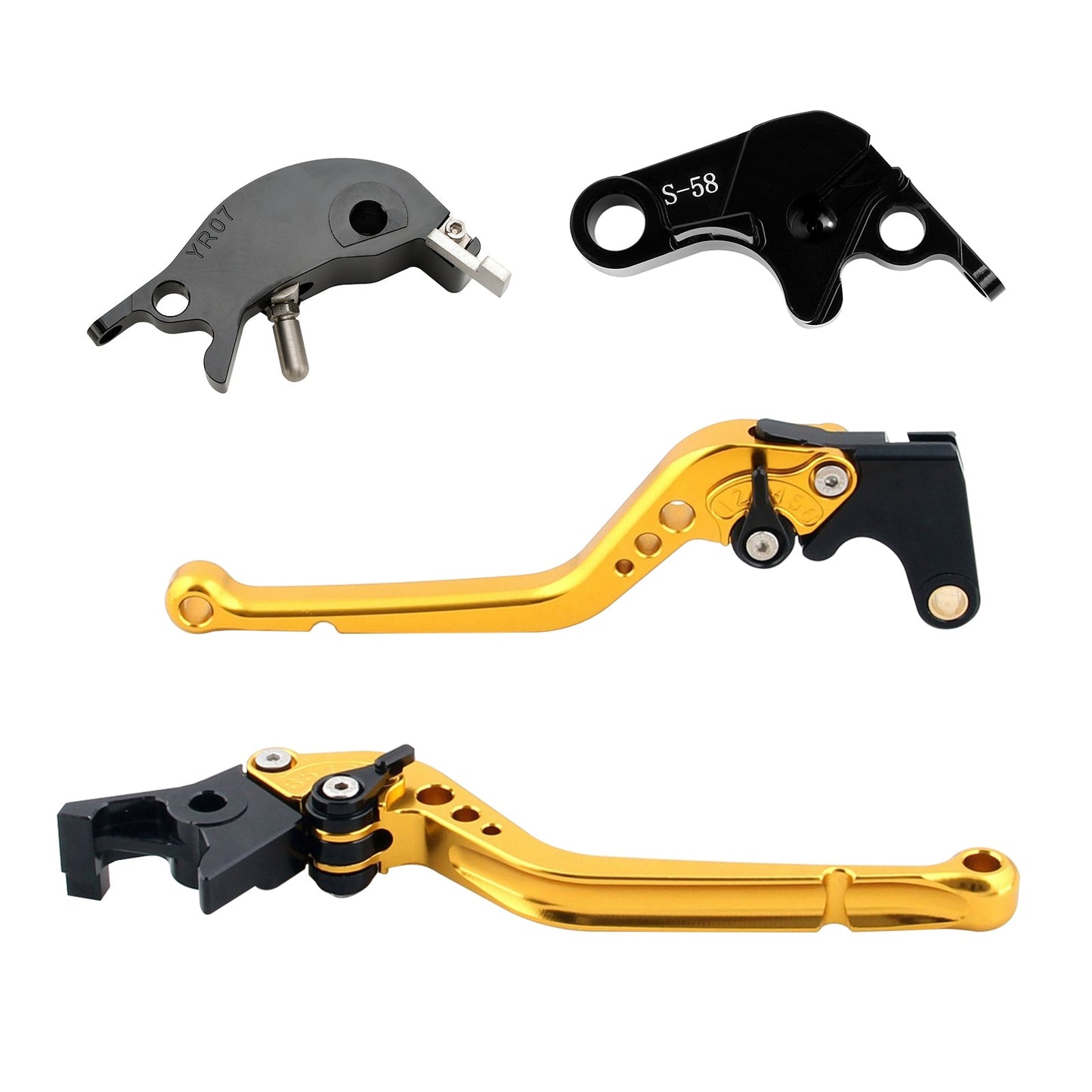 Long Clutch Brake Lever fit for YAMAHA YZF R7 MT-10/SP FZ-10/SP 2022-23