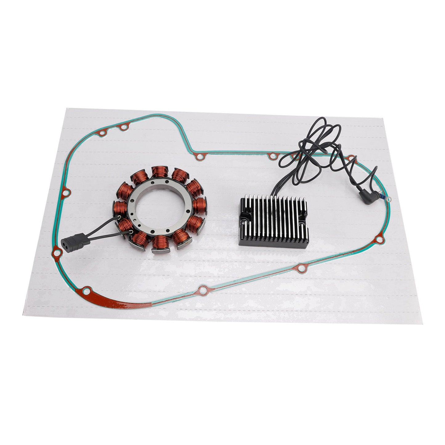 1986 for FXR Touring FXRD Stator Regulator Rectifier & Gasket 34901-85