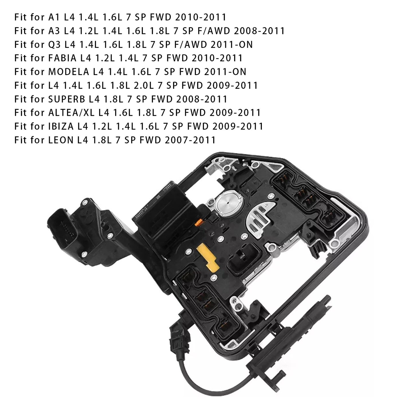 2009-2011 L4 1.4L 1.6L 1.8L 2.0L 7 SP FWD Brand New 0AM Transmission Control Unit TCU TCM 0AM927769D DQ200