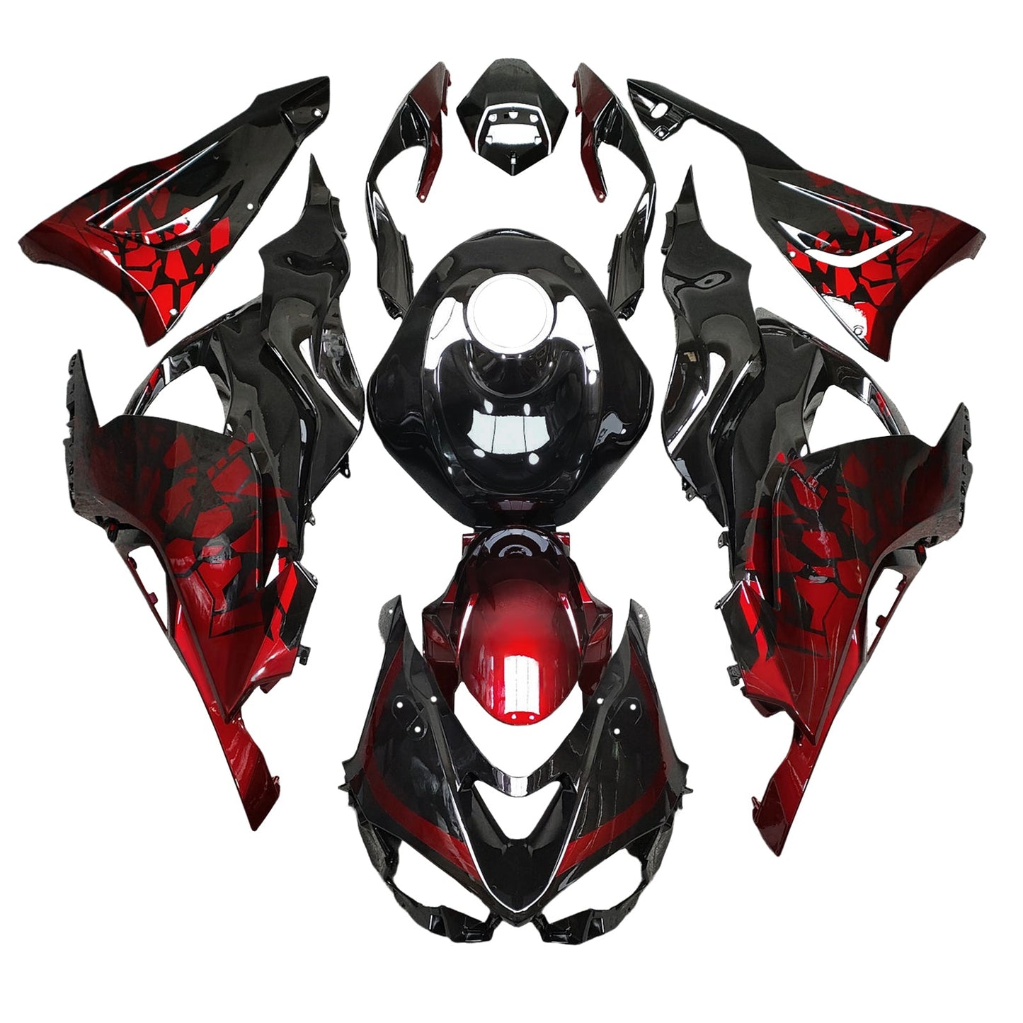 Injection Fairing Kit Bodywork Plastic ABS fit For Kawasaki ZX-6R 2024-2025