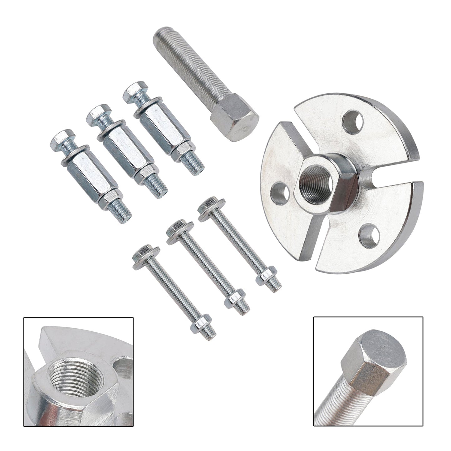 Flywheel Puller Tool Steel Remover Universal For Ski-Doo Snowmobile Watercraft