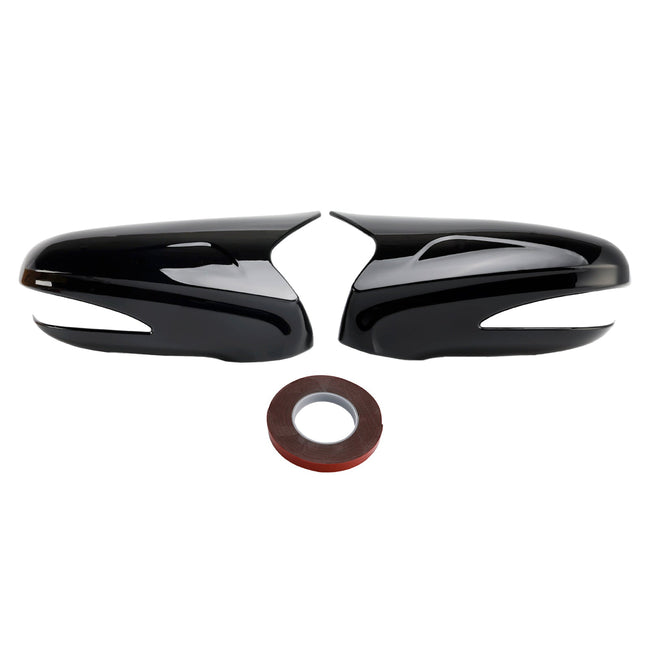 2009-2012 Lexus LS460 LS600h Side Mirror Covers Rearview Housing Black 8794A53411A0