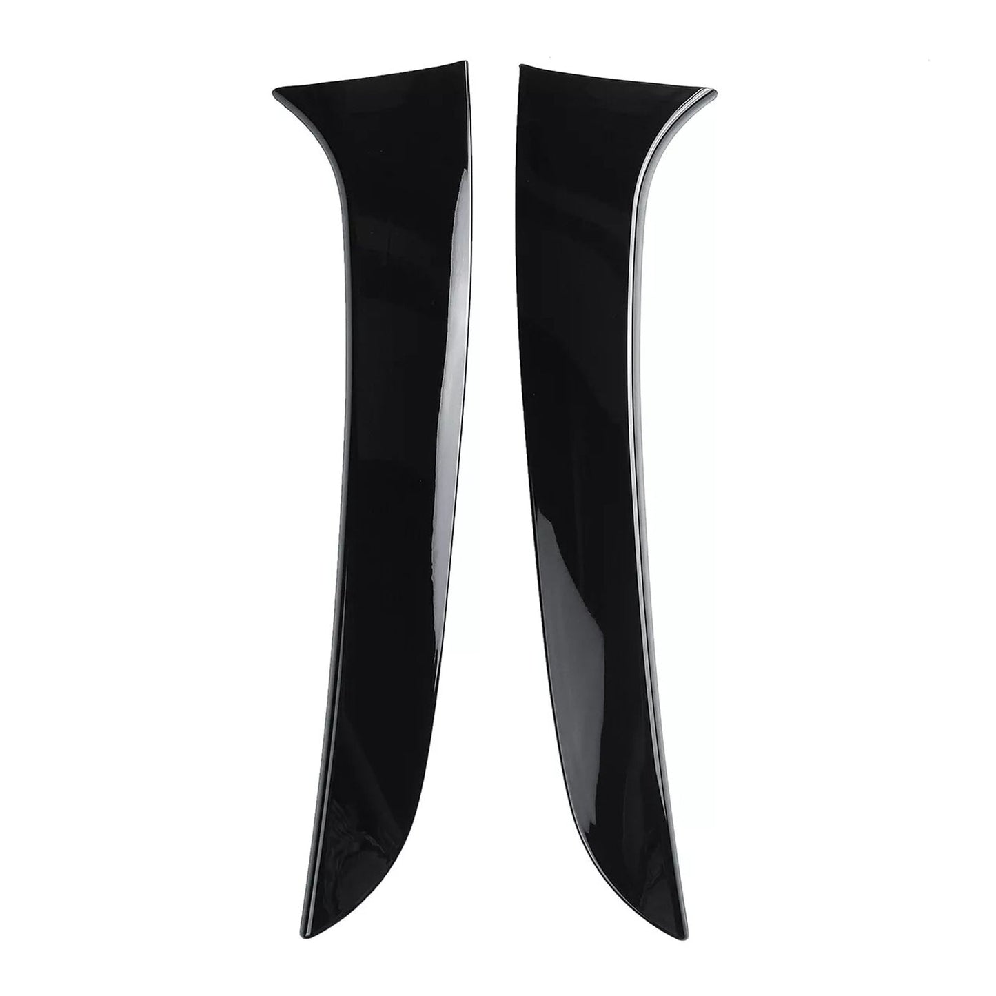2012-2019 BMW 1 Series F20 F21 Gloss Black Pair Rear Window Side Wing Spoiler