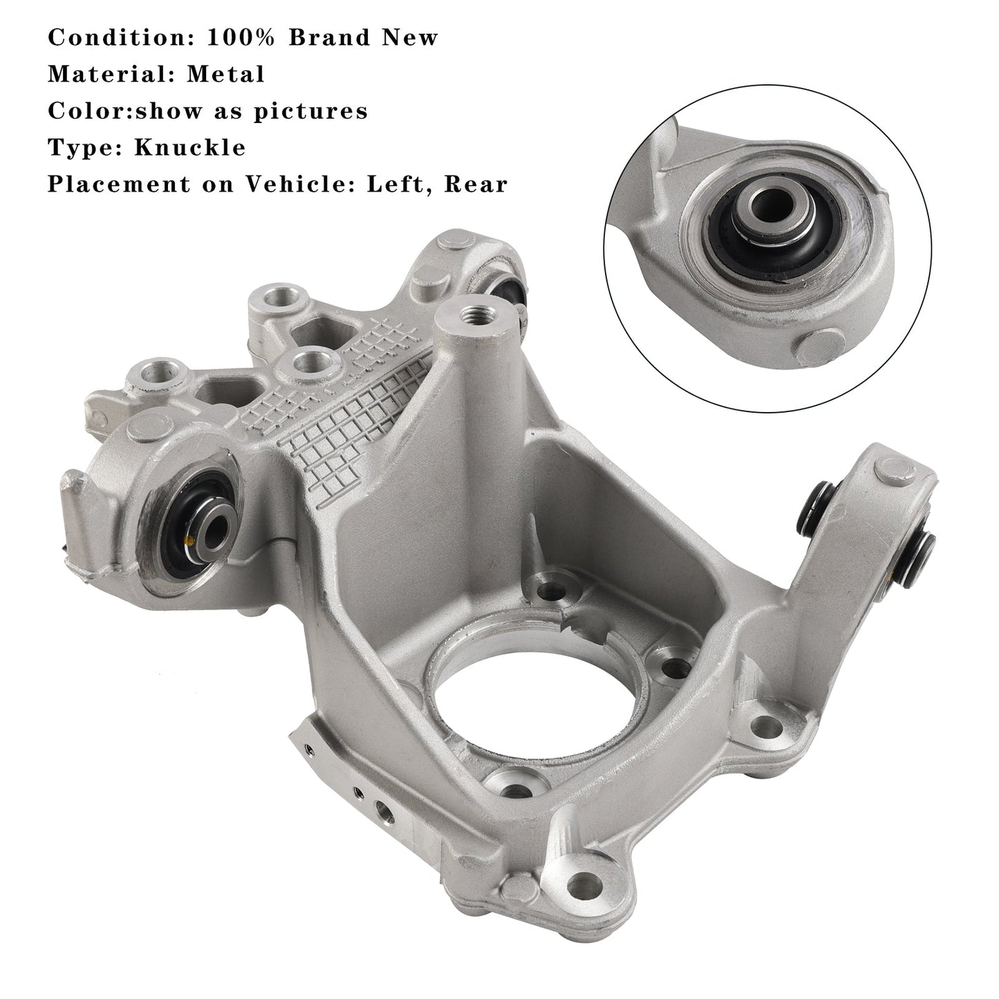 Rear Left Suspension Knuckle 5090073AE For Jeep Cherokee 2014-2018