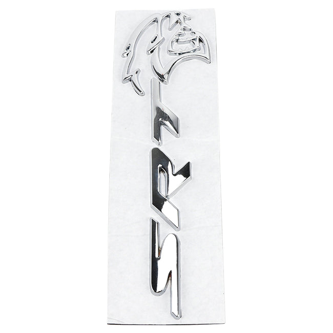 Rear Tailgate SRT Hellcat Decal Emblem for Challenger Trunk Lid Badge