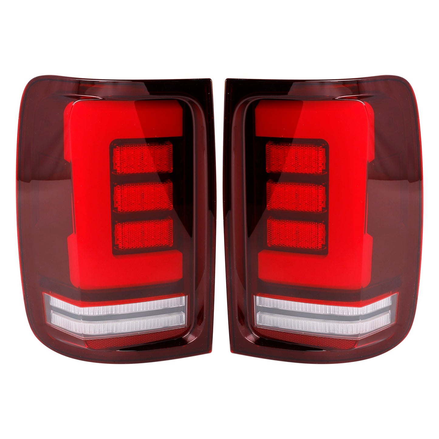 2008-2019 VW Amarok V6 Rear Right & Left LED Tail Light Lamp Pair Red