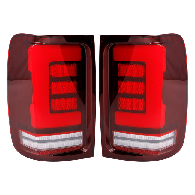 2008-2019 VW Amarok V6 Rear Right & Left LED Tail Light Lamp Pair Red