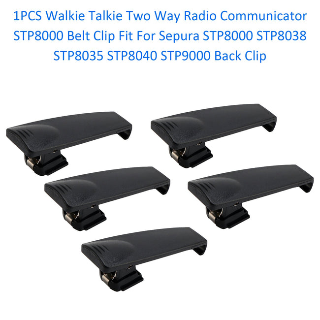 5PCS Walkie Talkie SL1M Belt Clip For Sepura STP8000 STP8038 STP8035 Back Clip