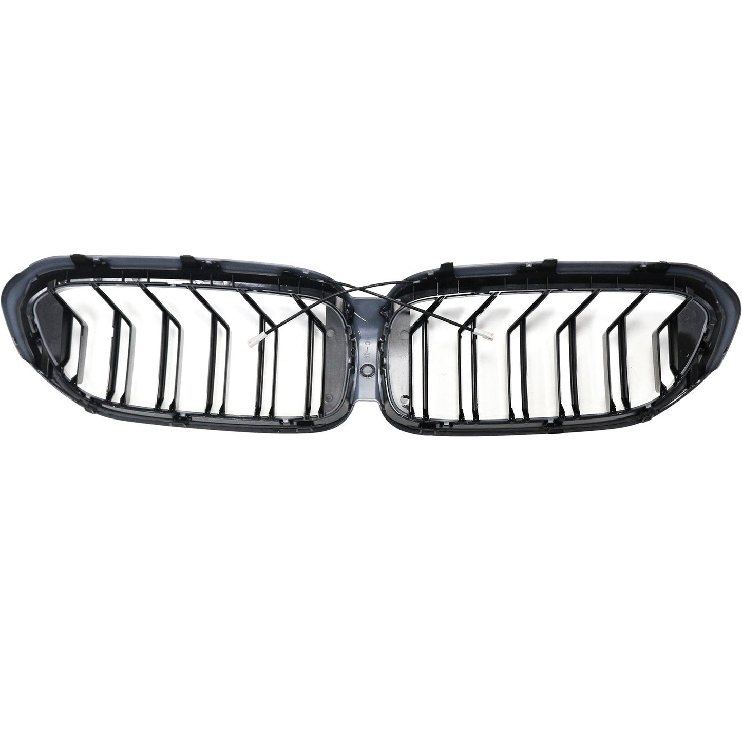 2017-2020 BMW 5 Series G30 G31 Double Slat Front Kidney Grille Gloss Black
