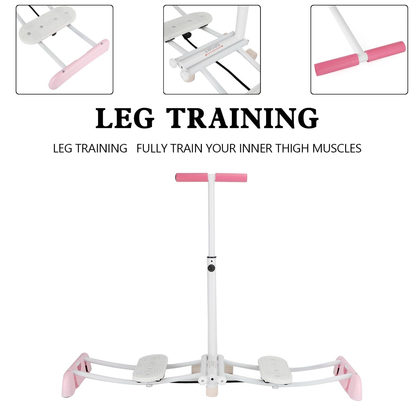 Indoor Snow Ski Exercise Machine Leg Exercise Pelvic Muscle Hip Trainer Thigh Exerciser