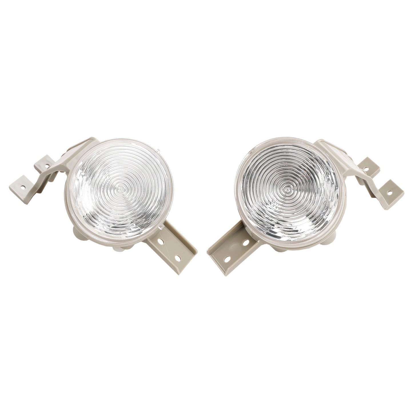 Pair of Front Indicator Light Lamp Flasher Clear Lens for Mini Cooper