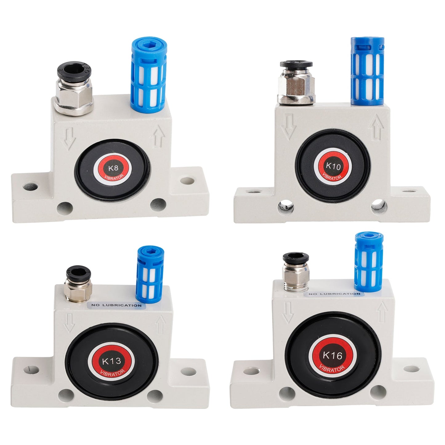 K8/10/13/16 Pneumatic Vibrator Power Concrete Vibrator Air Turbine Oscillator