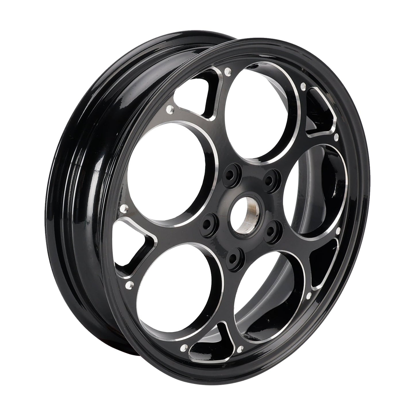 2017-2018 Vespa Primavera 3V / Touring Euro4 50 4T AC 3.0x12" Front + Rear Tubeless Wheel Rim Set