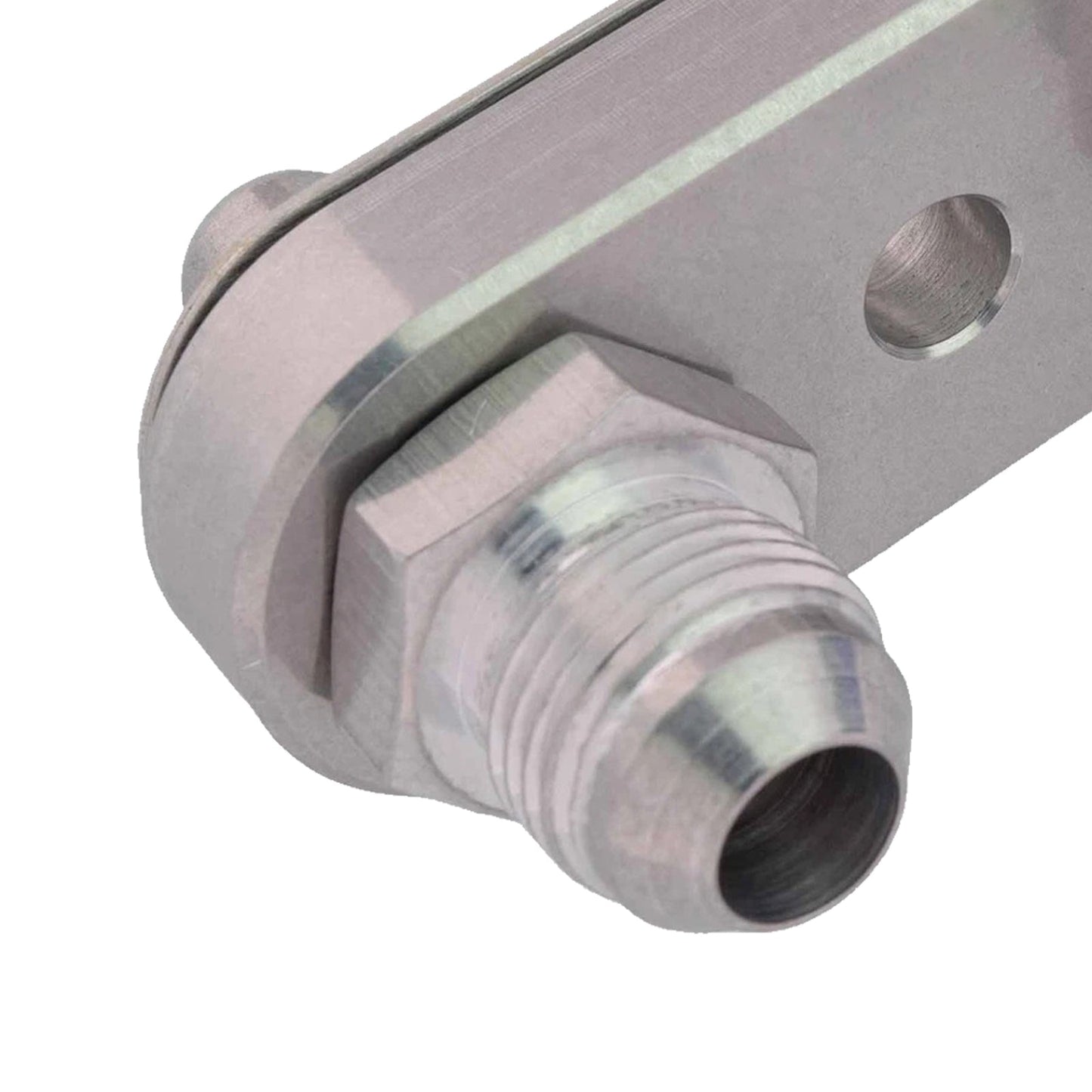 6L80E 6L90E 8L90E Transmission Cooler Line Adapter Plate with 8AN Fittings Seal