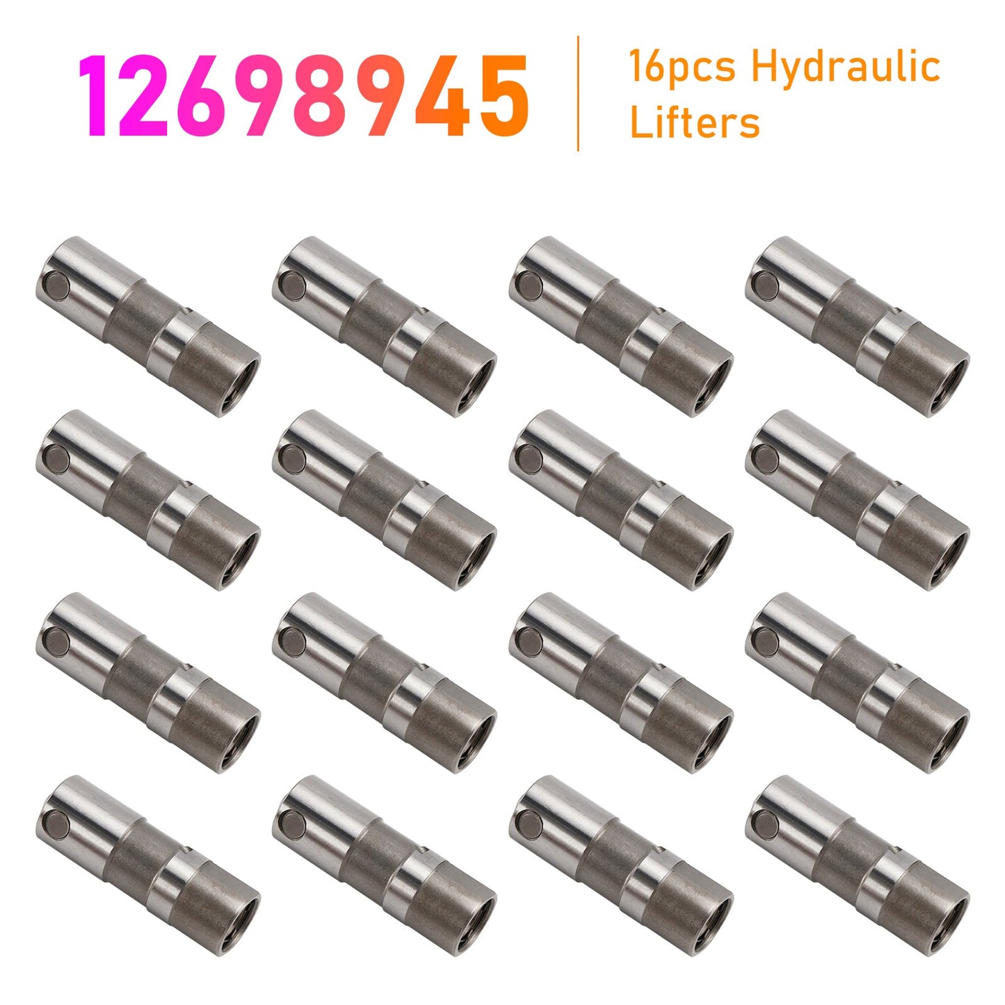 2000-2024 for GM LS2 LS7 5.3L 6.0L 6.2L 16pcs Hydraulic Lifters 12698945