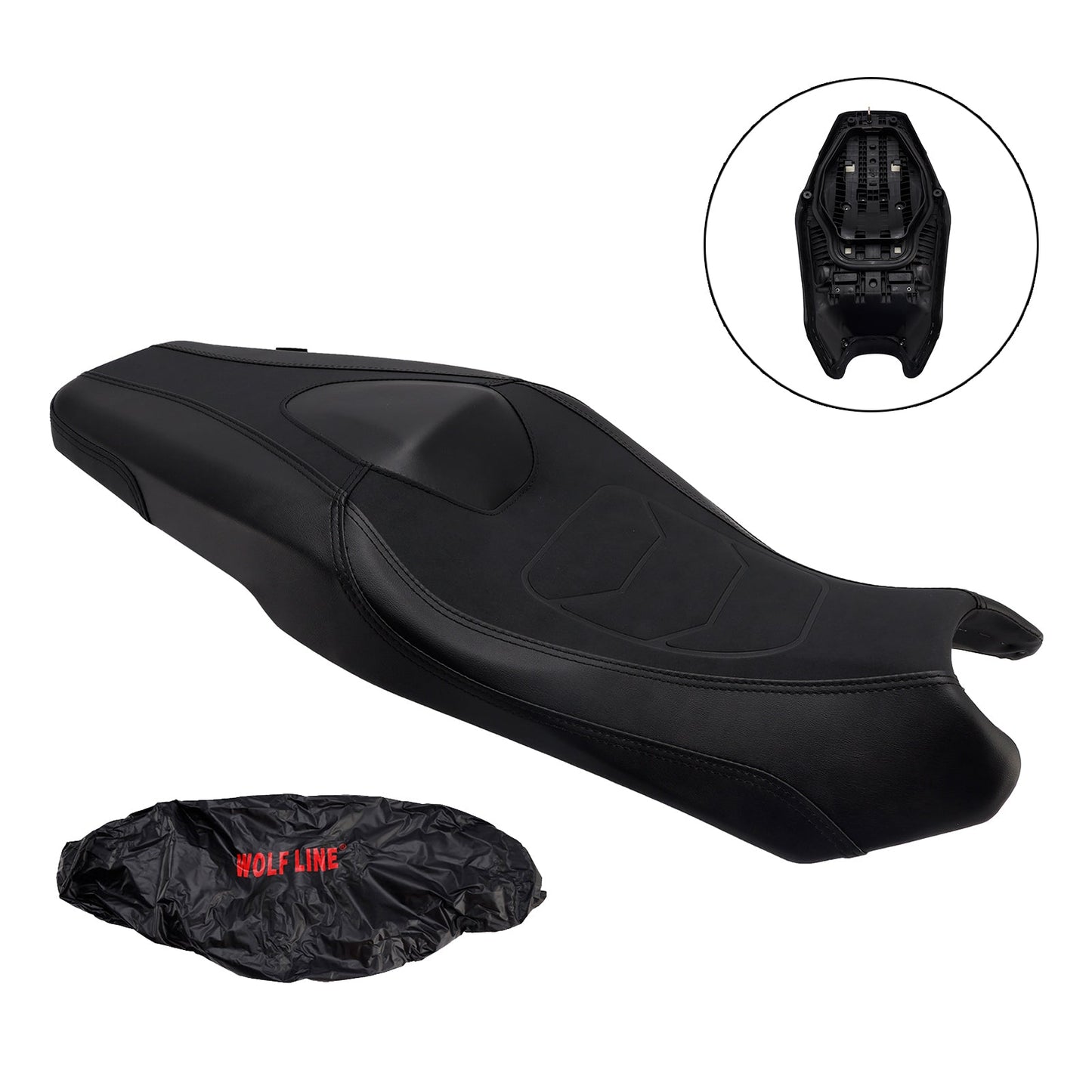 2025 For Honda X-Adv 750 Forza Yellow Front Raider Seat Driver Cushion Pu Fit Yellow