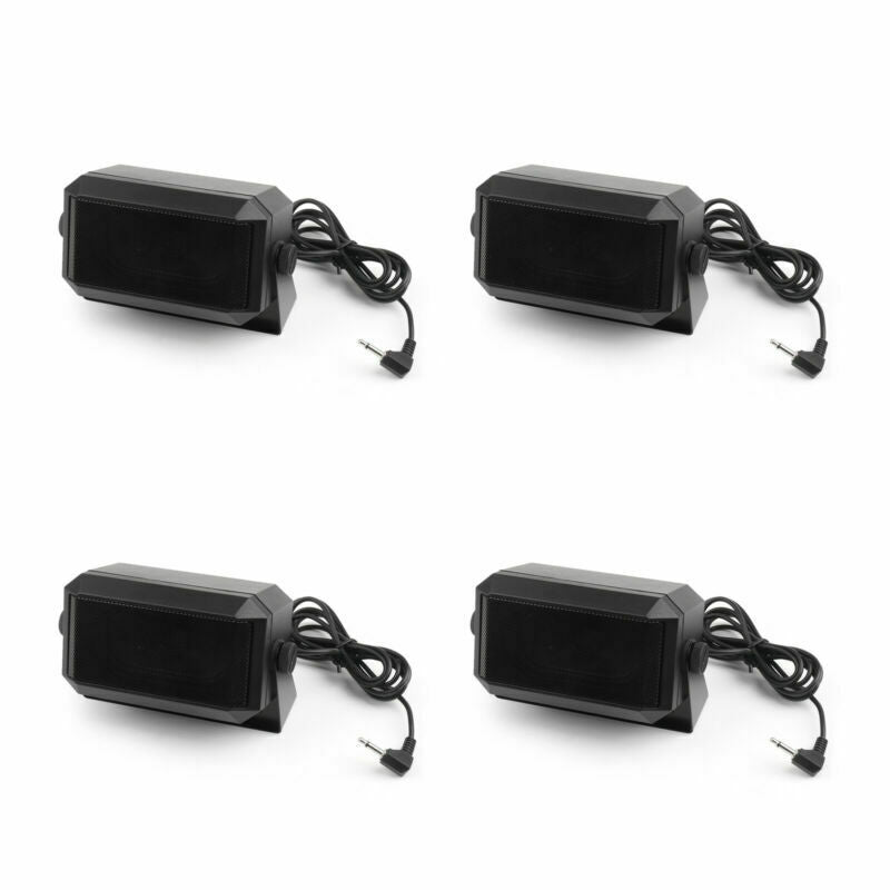 Radio KES-3 Speaker Heavy Duty 3.5mm External 4PCs Car For Yaesu Kenwood Icom