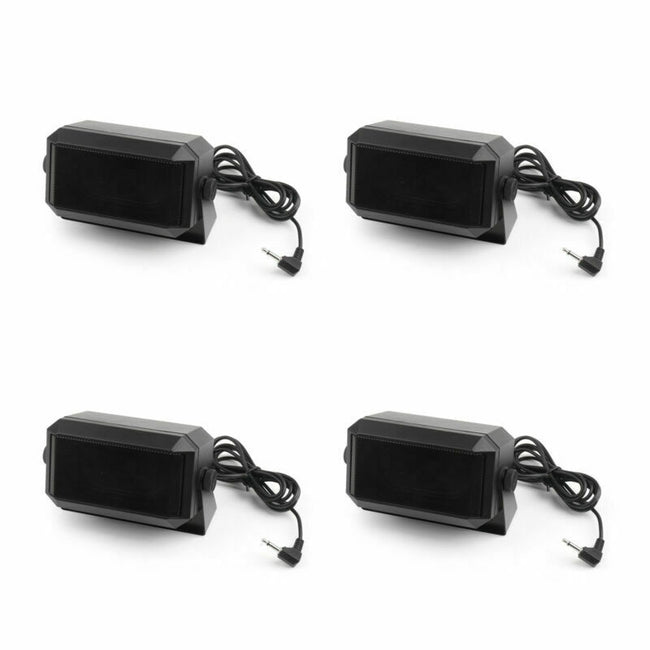Radio KES-3 Speaker Heavy Duty 3.5mm External 4PCs Car For Yaesu Kenwood Icom