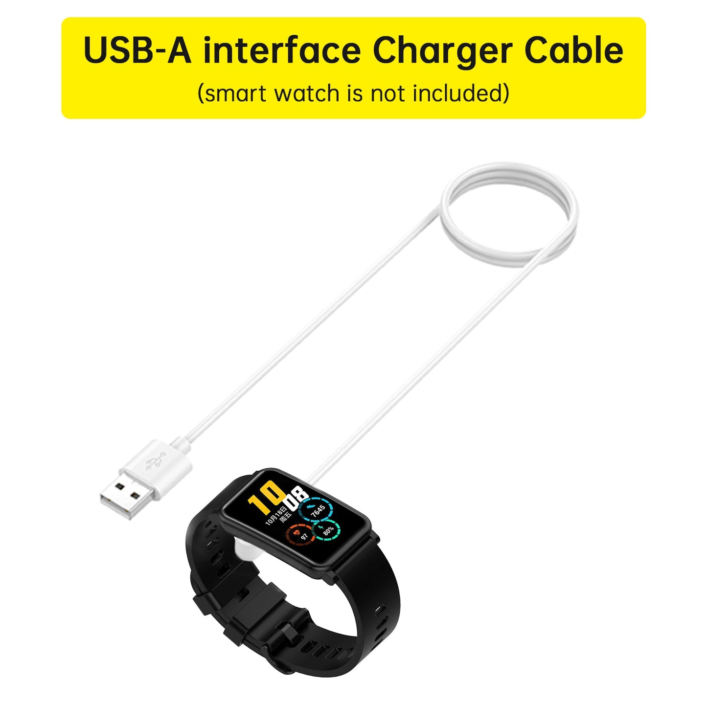 Portable Replacement Charging Cable For Huawei Watch Fit3/2/SE/mini Band 10/9/8