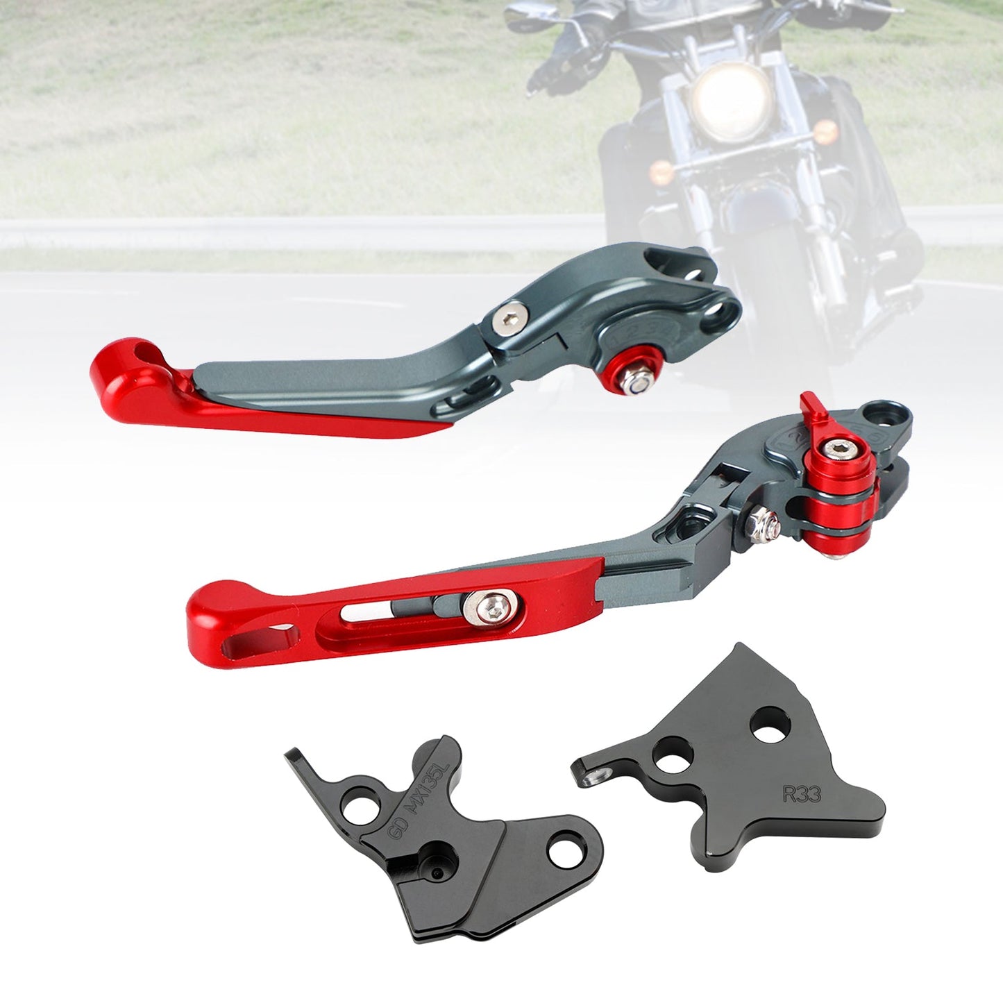 2005-2014 YAMAHA YBR125 Adjustable Clutch Brake Lever