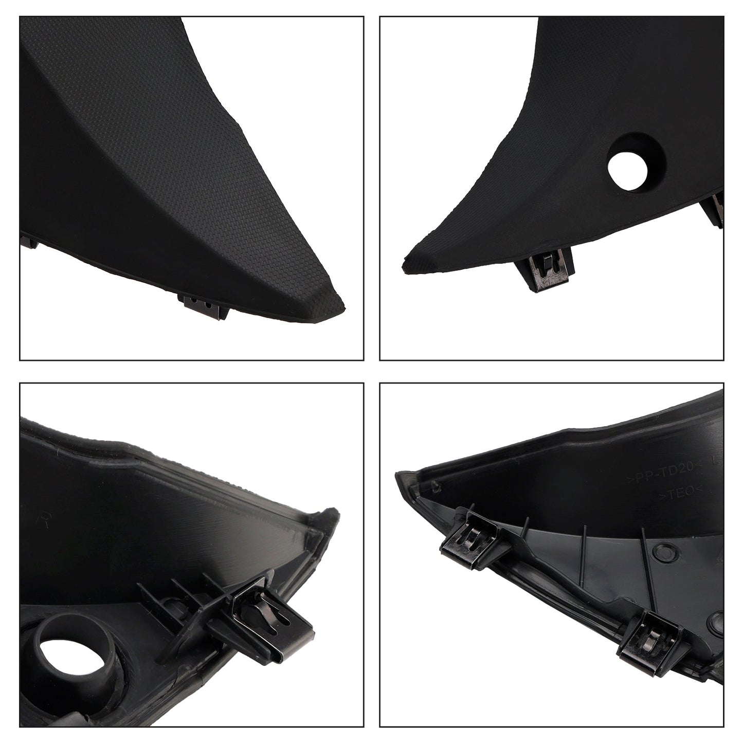 Left&Right Windshield Cowl Vent Cover 23178017 22776513 For GMC Sierra 14-19