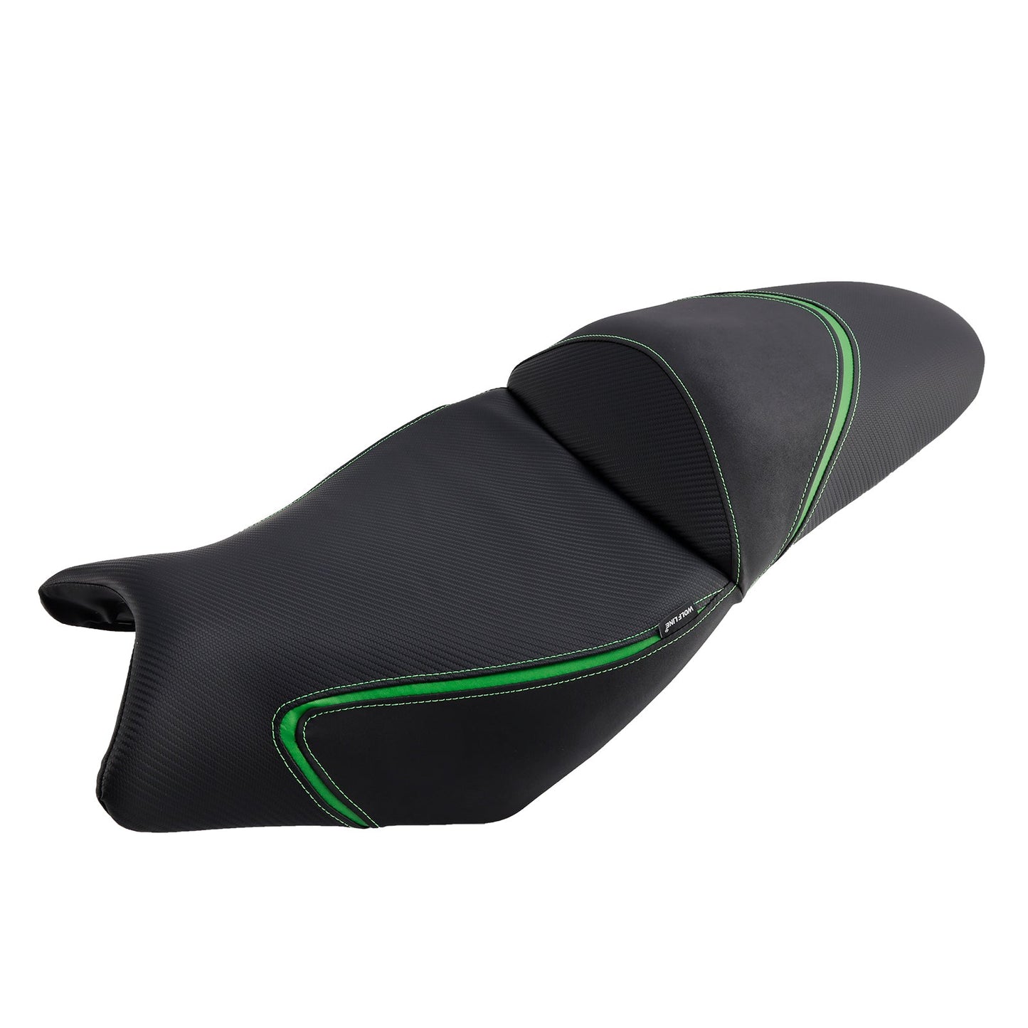 2022-2024 Kawasaki Versys650 Complete Cushion Rider Passenger Seat Green