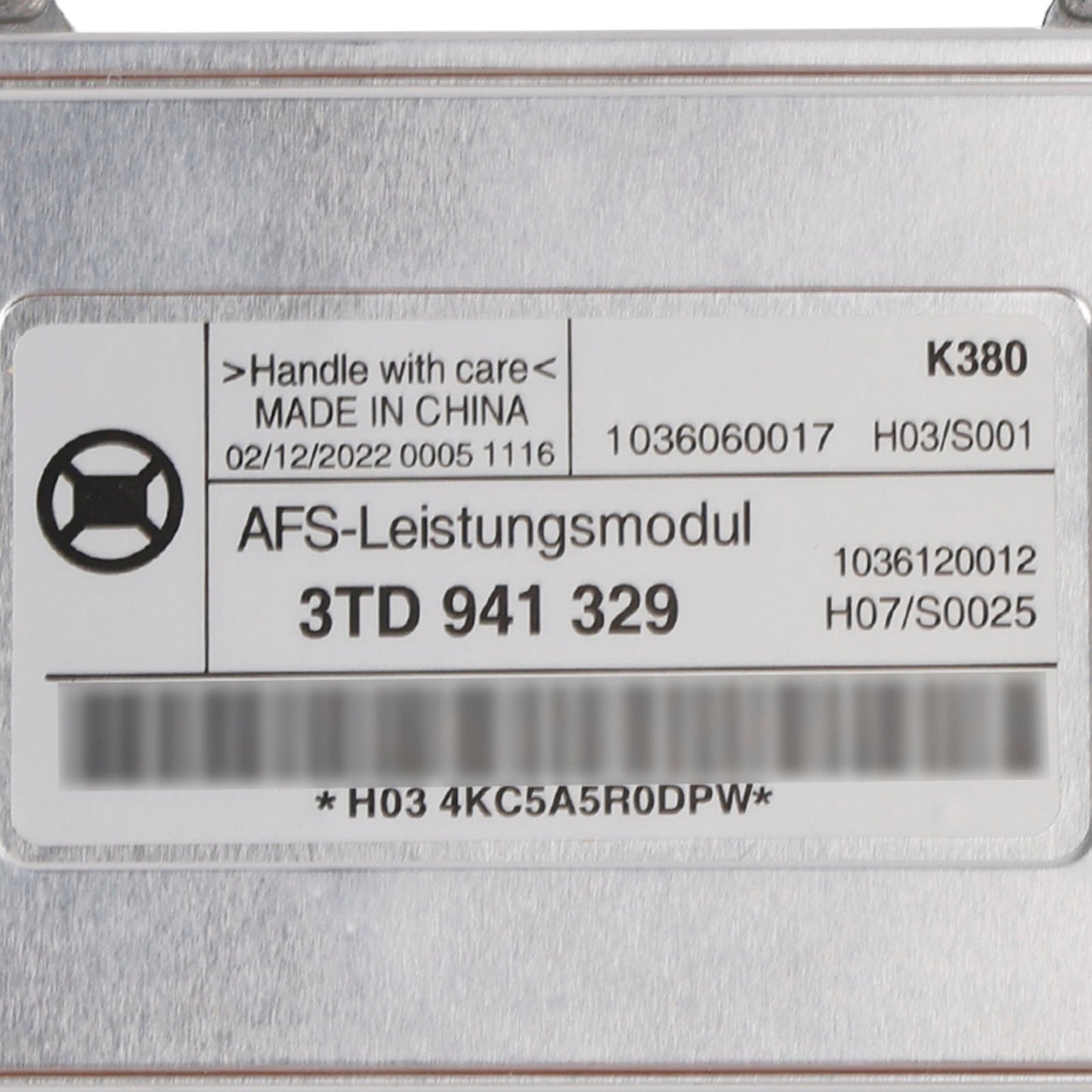 Xenon AFS Headlight Ballast Control Module D3S 3TD941329 For VW Passat 561