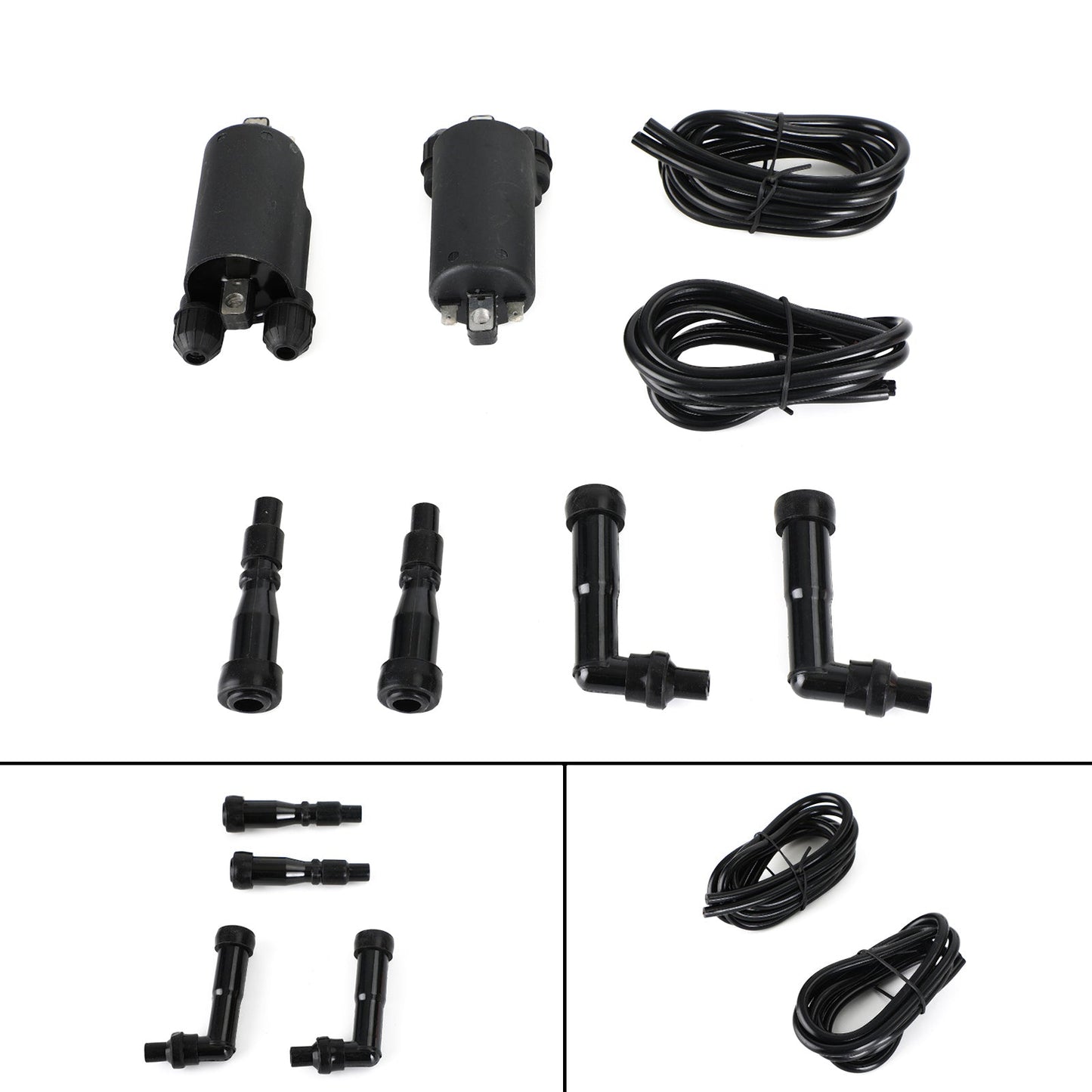 1983 Co Honda CB1000C Custom Ignition Coils Caps and Wire