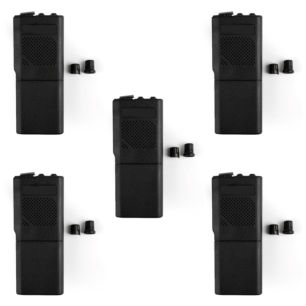 5x Front Outer Case Housing Cover Shell For GP300 Walkie Talkie Radio