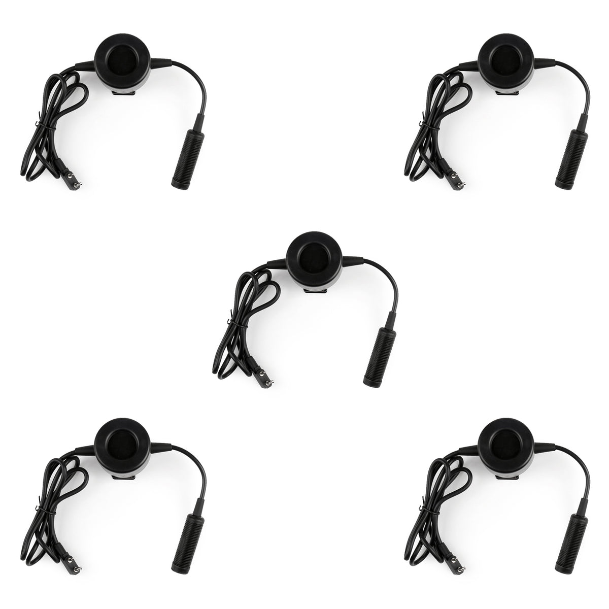 5Pcs Z Tactical TCI U94 PTT Heavy Duty Headset For Kenwood Baofeng WOUXUN Radio