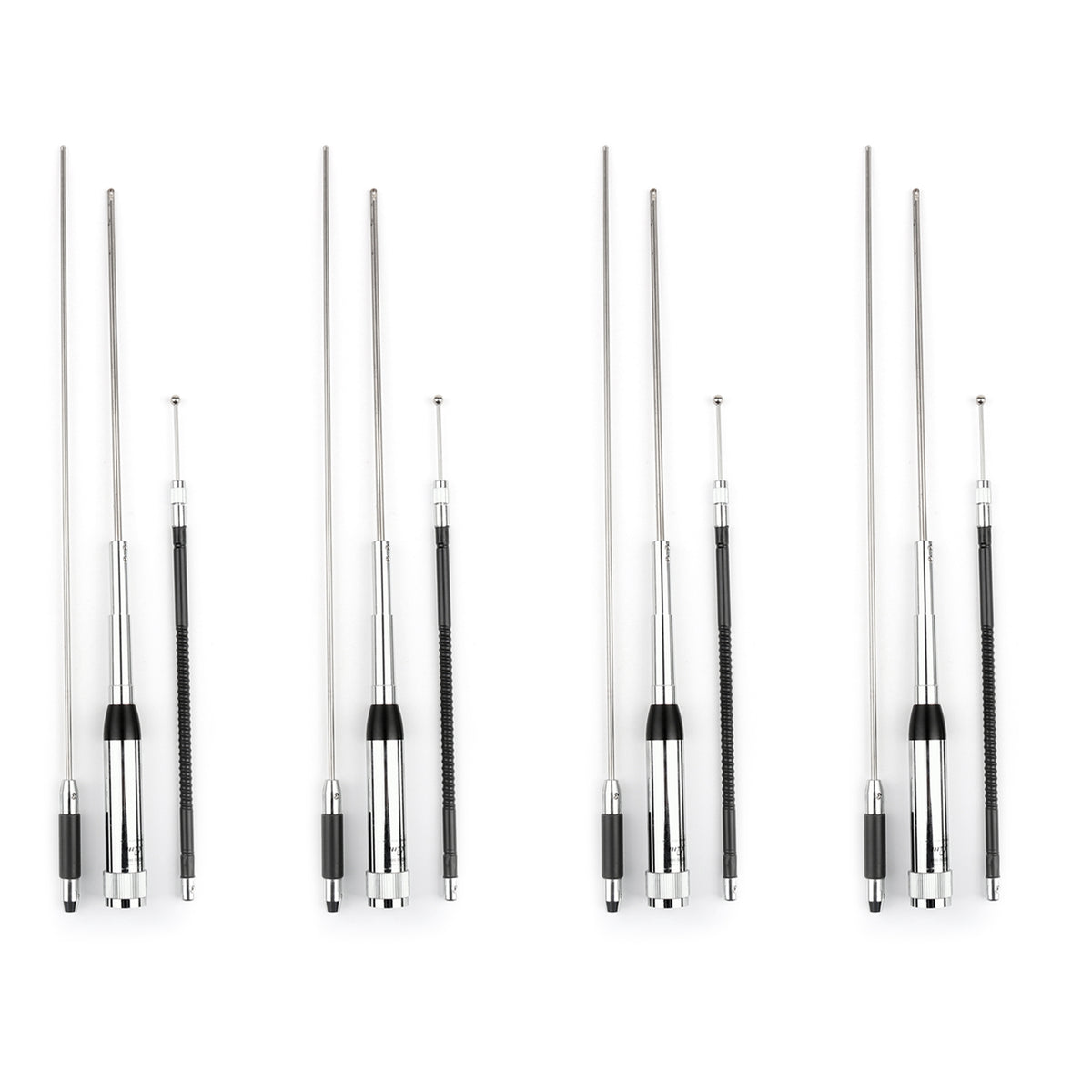 4Set HH-9000 10/6/2M/70CM High Gain QUAD-BAND Antenna PL-259 For Mobile Radio