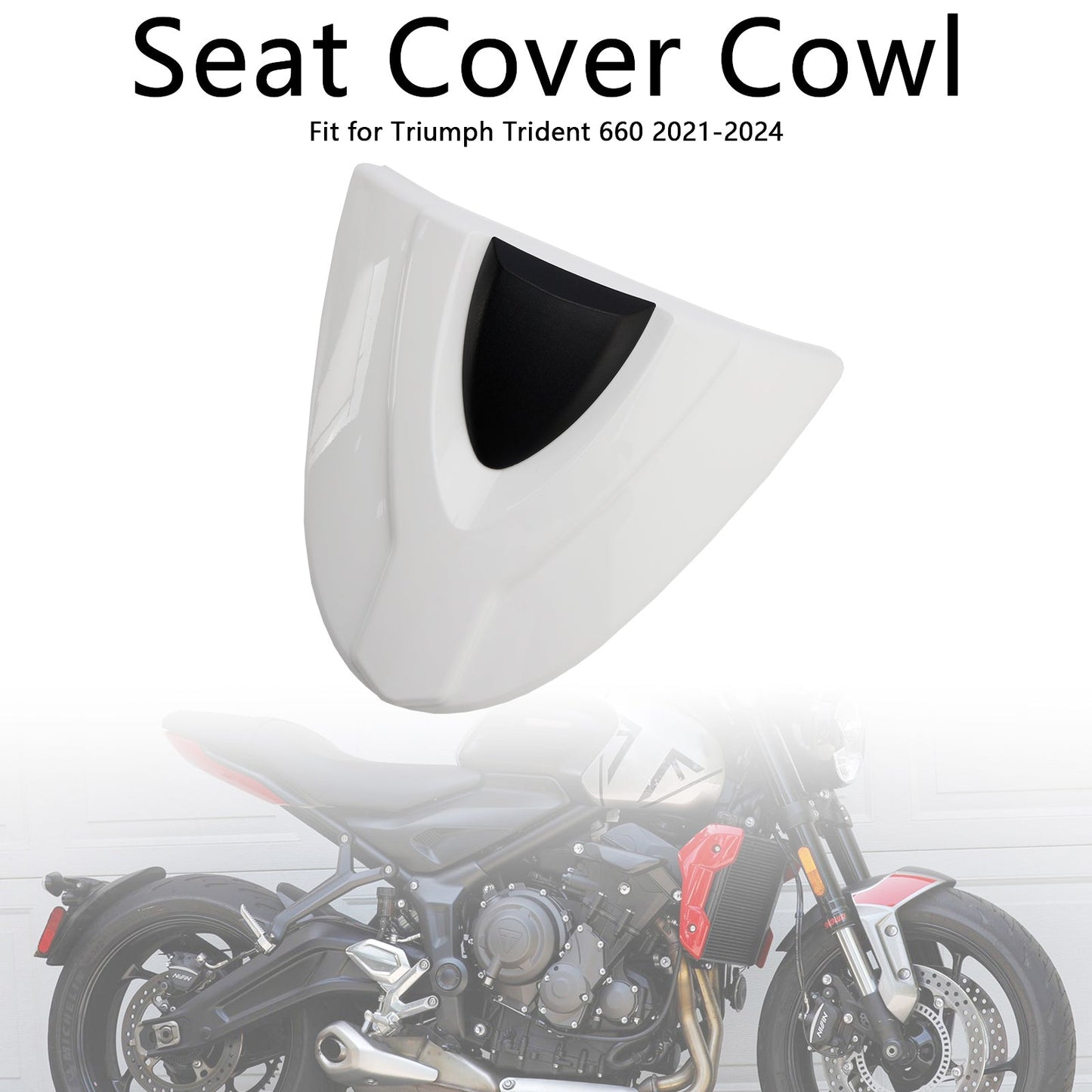 2021-2024 Trident 660 Tail Rear Seat Cover Fairing Cowl