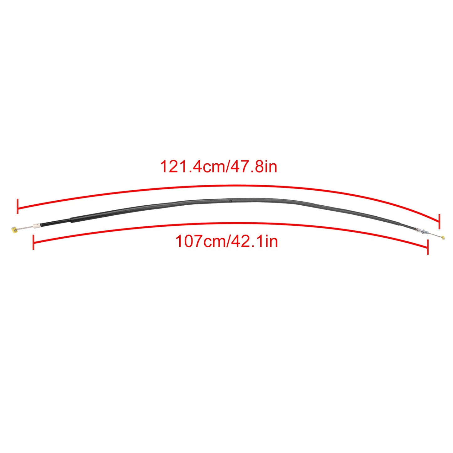 2011-2023 Suzuki GSXR600/750 Motorcycle Clutch Cable Replacement Black