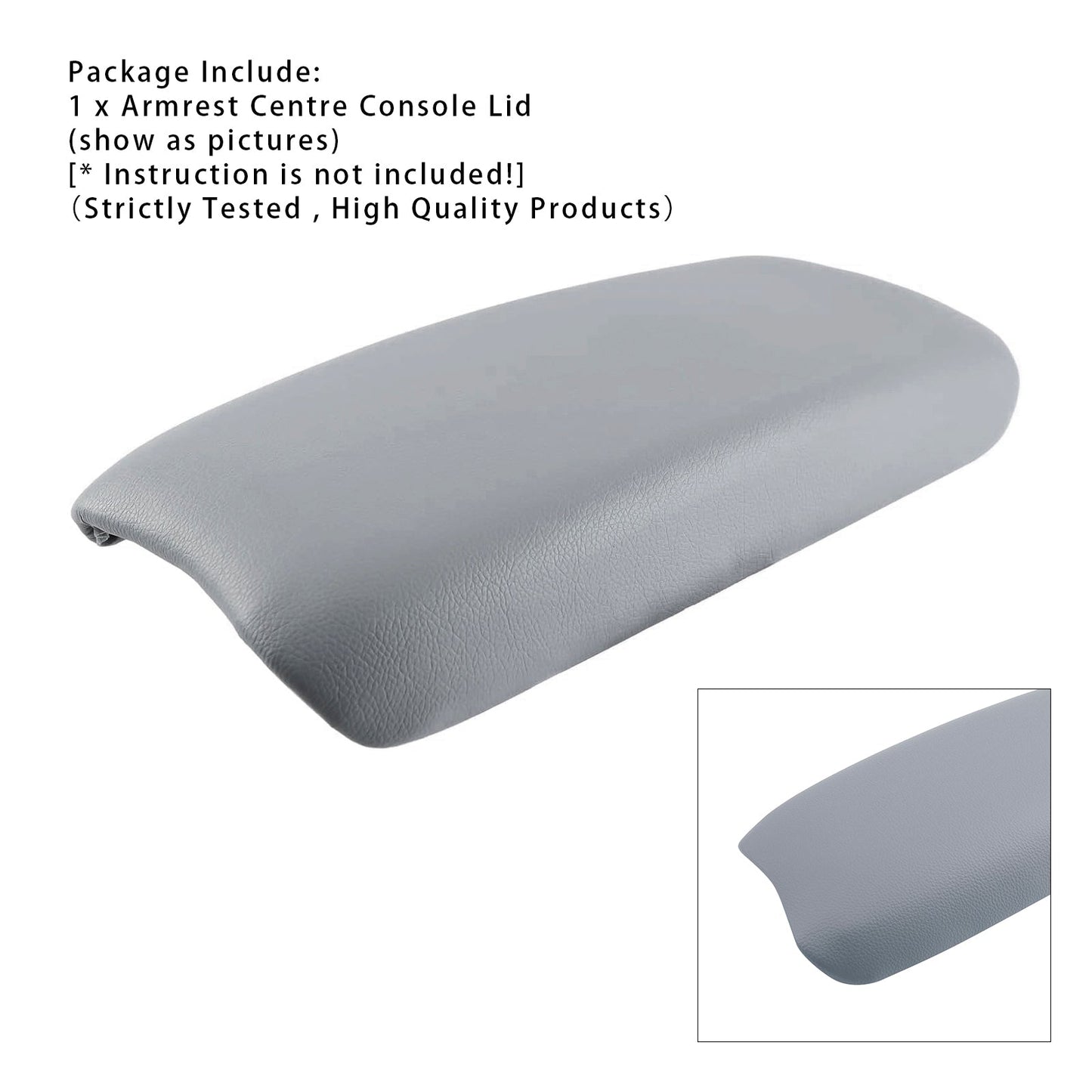 2006-2009 Honda CIVIC Gray Leather Armrest Centre Console Lid