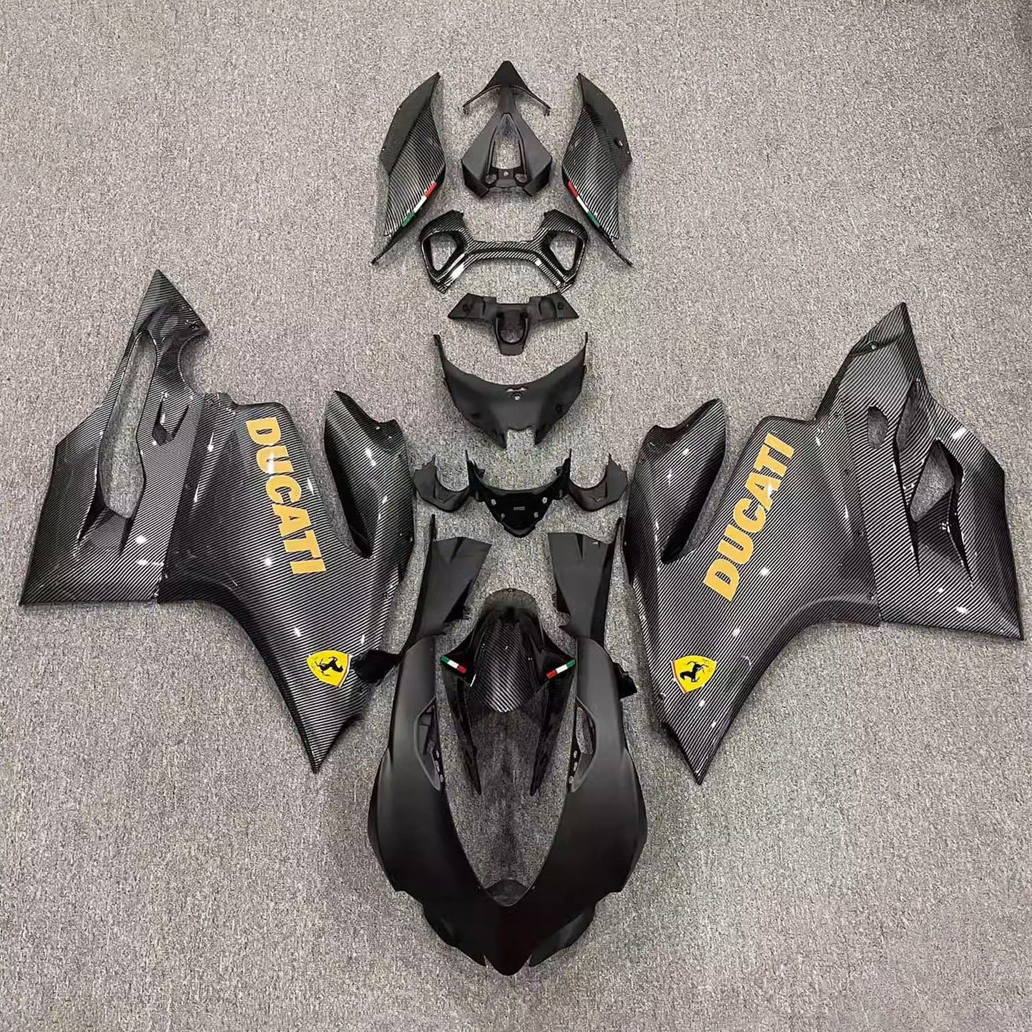 2012-2015 Ducati 1199 Injection Fairing Kit Bodywork Plastic ABS