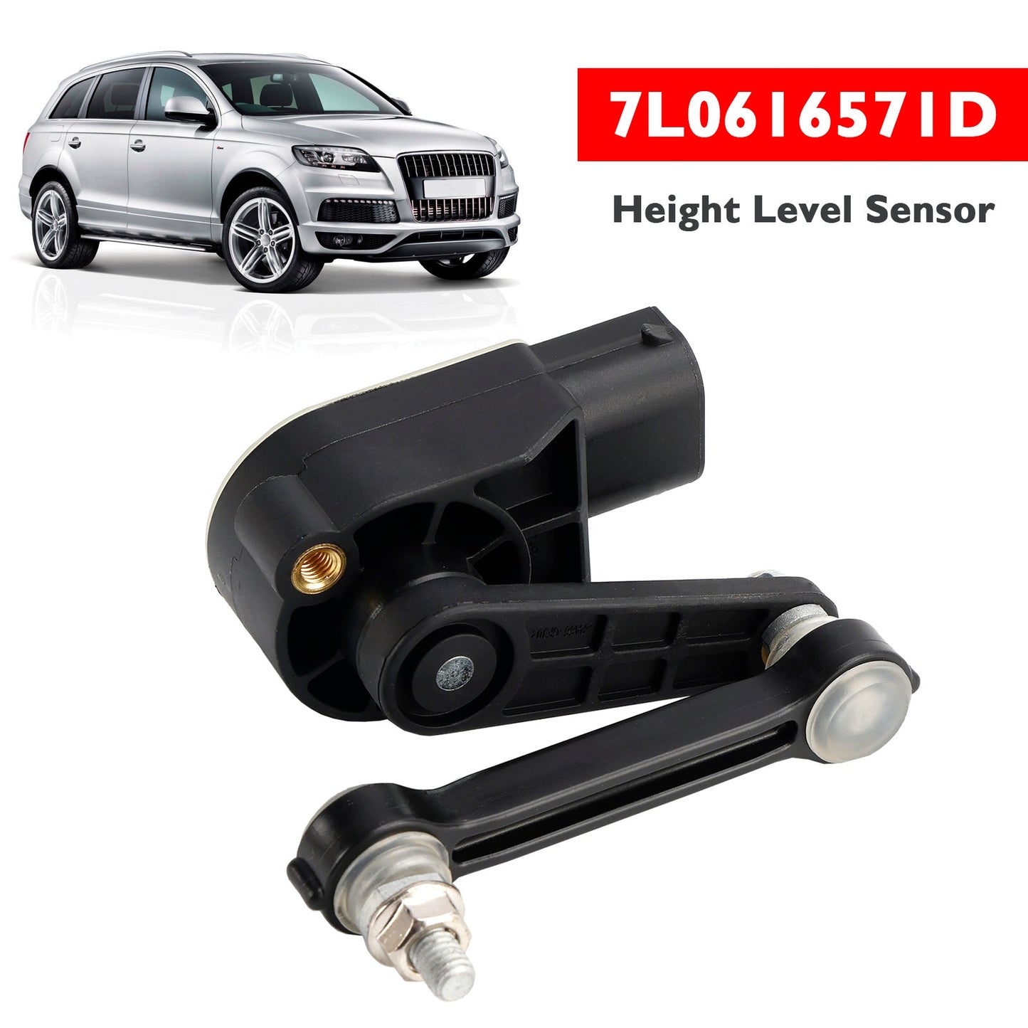 05.2010-08.2015 AUDI Q7 (4LB) 3.0 TFSI quattro SUV Rear Height Level Sensor 7L0616571D