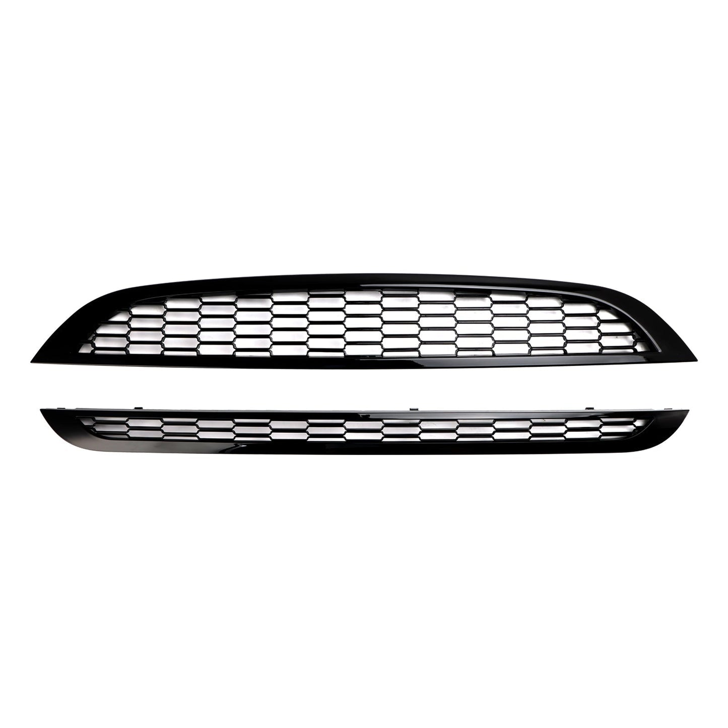 2002-2006 MINI R53 Cooper S Honeycomb Mesh Front Grill Grille 2PCS