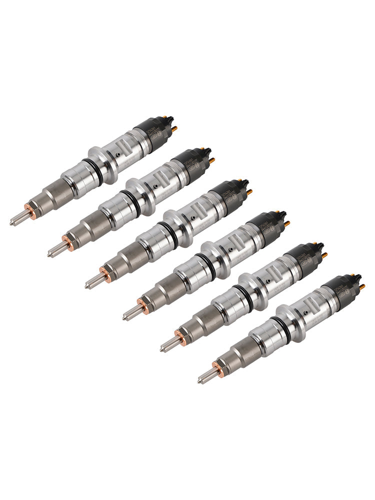 6Pcs Fuel Injector For Cummins ISB 6.7L QSB 4.5L 6.7L 5254261 0445120177
