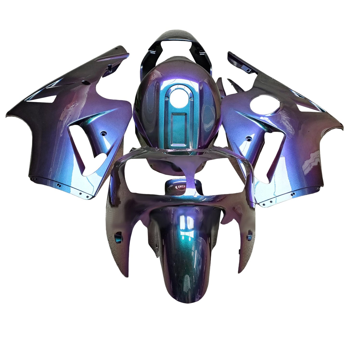 Injection Fairing Kit Bodywork Plastic ABS fit For Kawasaki ZX12R 2000-2001