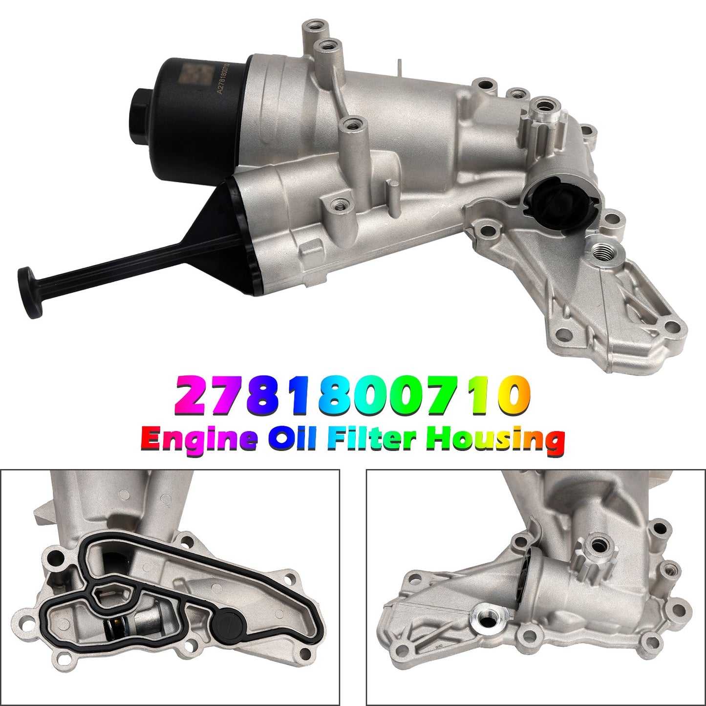 2011-2017 Mercedes-Benz S63 AMG W217W221/W222C217/C222/A222/A217 Engine Oil Filter Housing 2781800710 2781800009