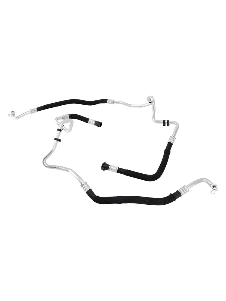 2015-2018 BMW 6 series convertible version (F12 modified version) 2X Engine Oil Cooler Hose Pipe Inlet & Outlet 17227636879