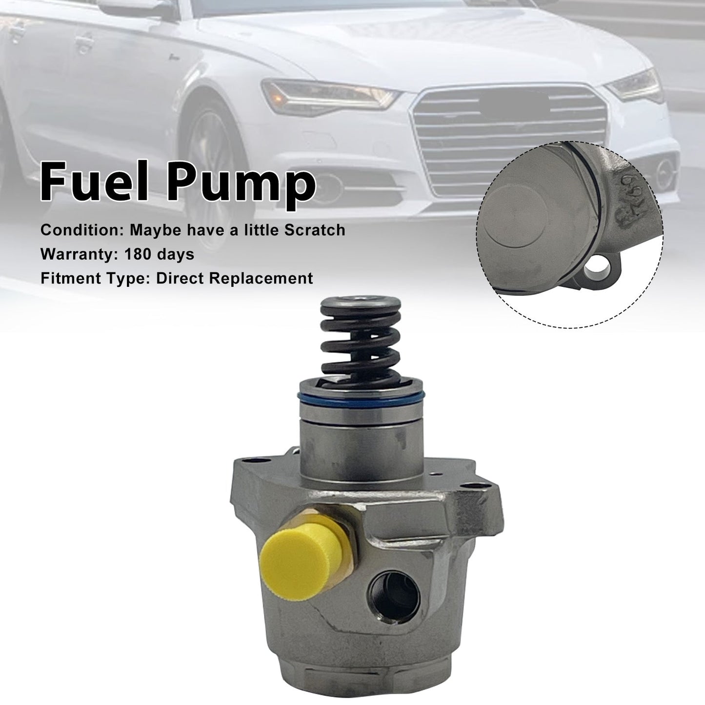 2016-2018 Audi A6 Quattro V6 3.0L High Pressure Fuel Pump 06E127026D 706032250 HFS034142D