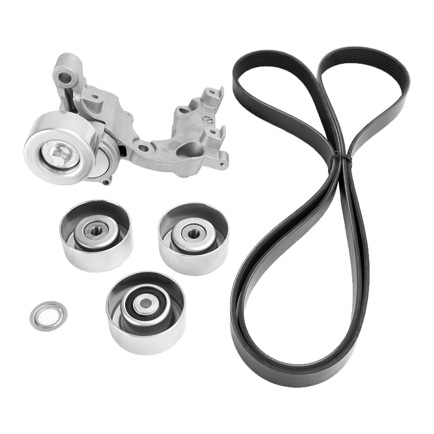 Drive Belt Tensioner & Idler Pulley Kit for Toyota Tacoma 4Runner Tundra V6 4.0L