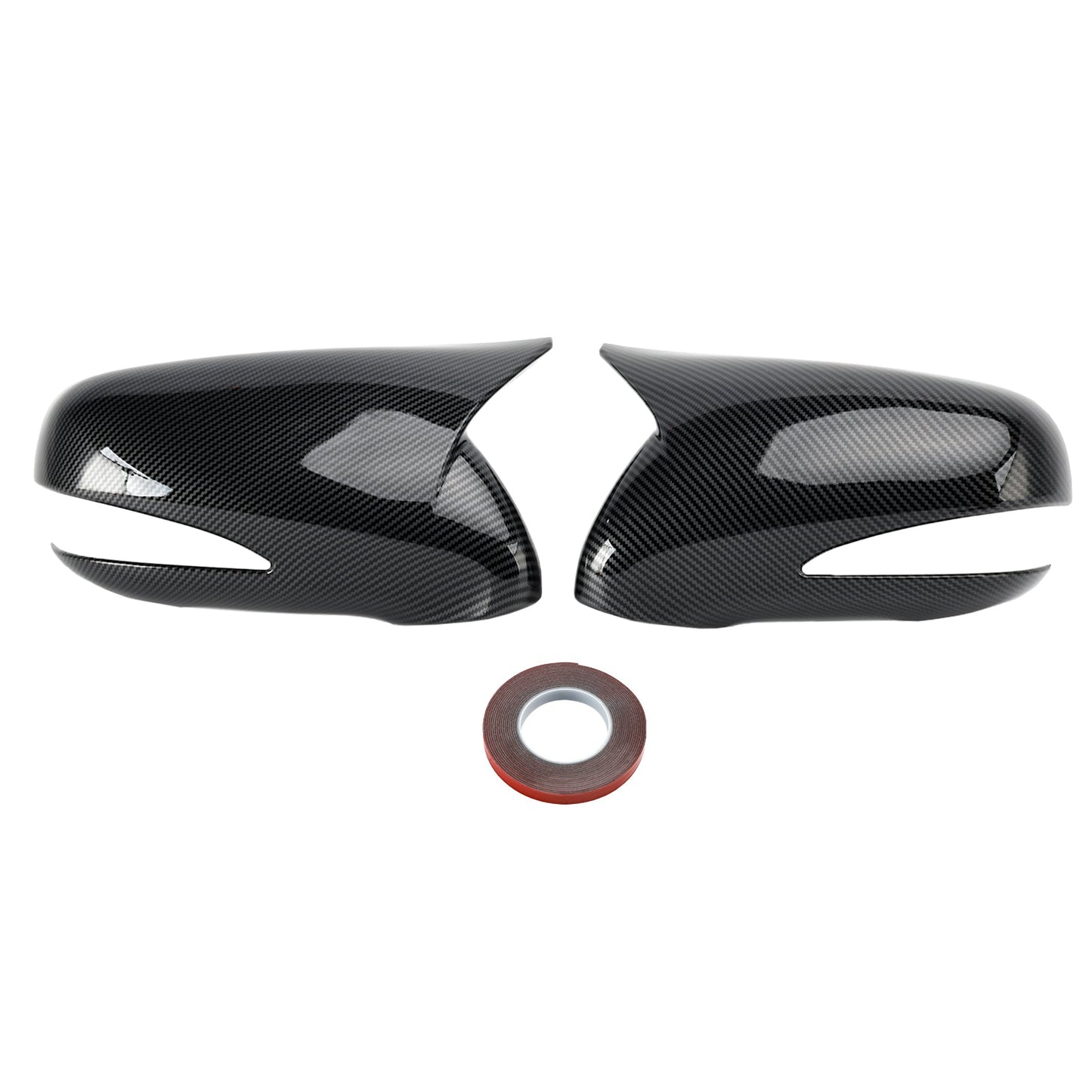 2009-2012 Lexus LS460 LS600h Side Mirror Covers Rearview Housing Carbon 8794A53411A0