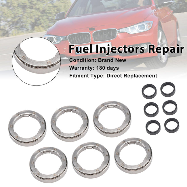 12PCS Fuel Injector Gasket Ring & Element Fit BMW 335i 340i 528i N20 B38 N55