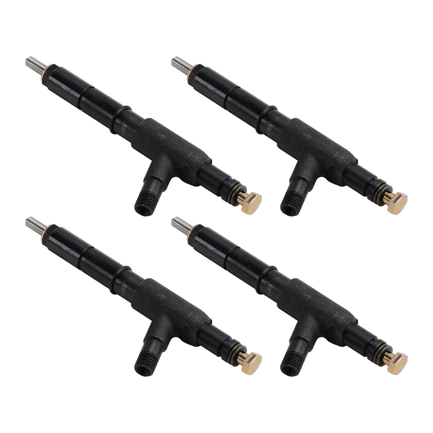 1998-2004 For Isuzu NQR 4.8 4HE1 Turbocharged 4PCS Fuel Injector 8971489611