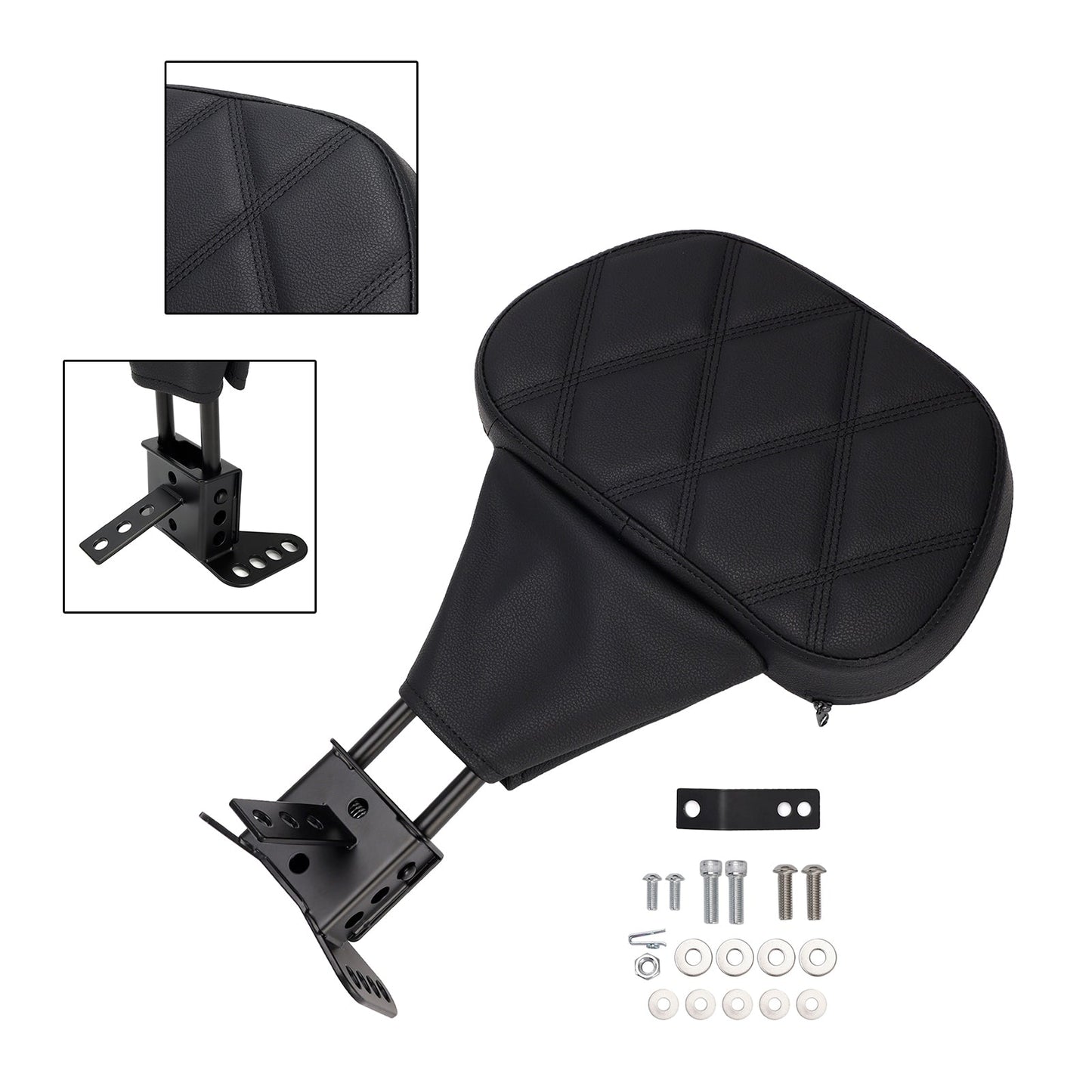 1988-2008 Street Electra Road Glide Road King Tri Glide Driver Backrest pad