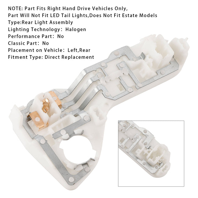 2013-2017 VW GOLF MK7 Inner Tail Light Bulb Carrier Left N/S RHD 5G0945259A