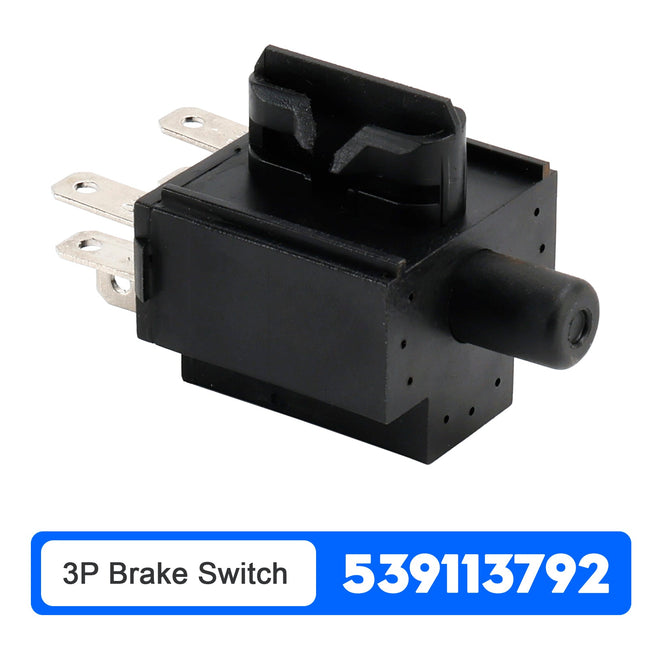539113792 3P Brake Switch for Husqvarna RZ5424 EZ4824 RZ4619 EZ5226 EZ6124