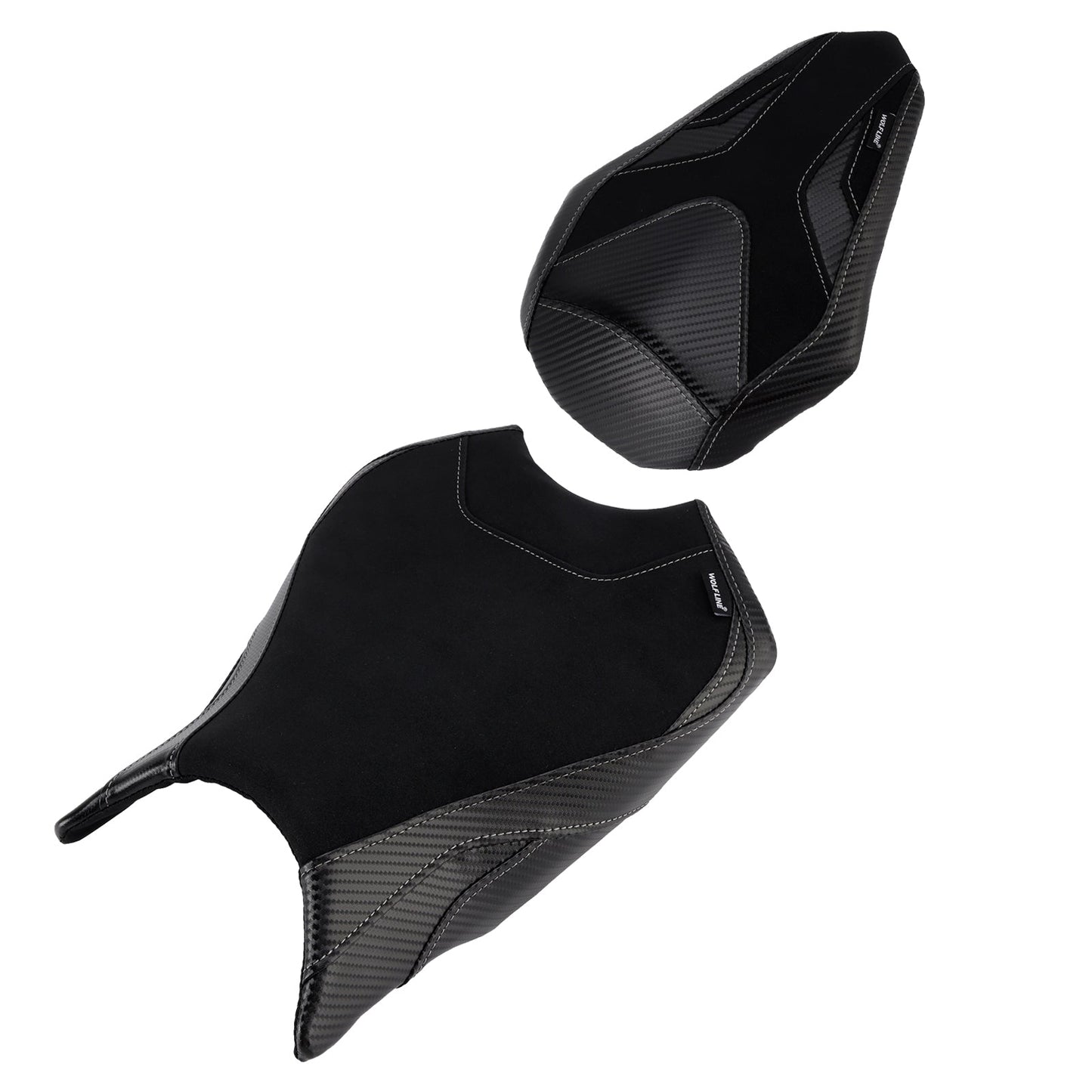 2017-2024 2023 For Honda Cbr250Rr Front&Rear Raider Passenger Cushion Kit Black